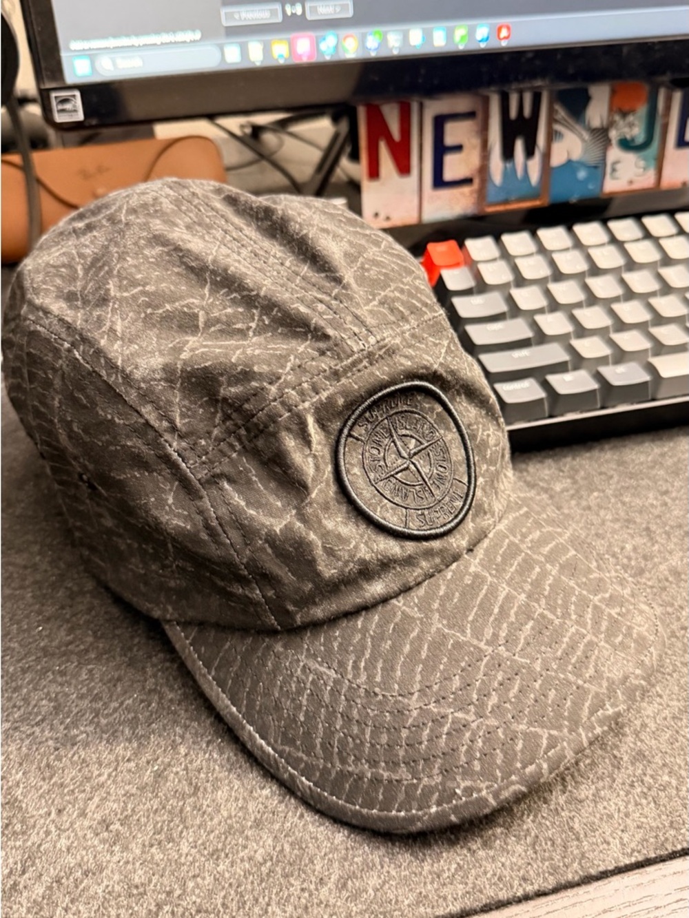 Supreme Stone Island Camp Cap (FW23)